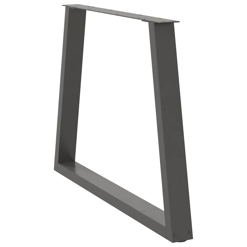vidaXL Esstisch Beine V-Form 3 Stück Anthrazit 90x(72-73,3) cm Stahl