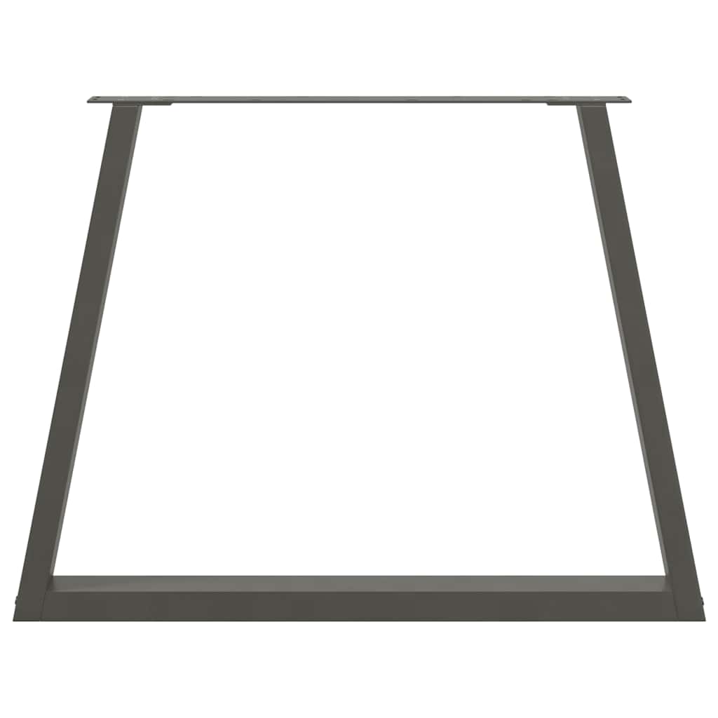 vidaXL Esstisch Beine V-Form 3 Stück Anthrazit 90x(72-73,3) cm Stahl
