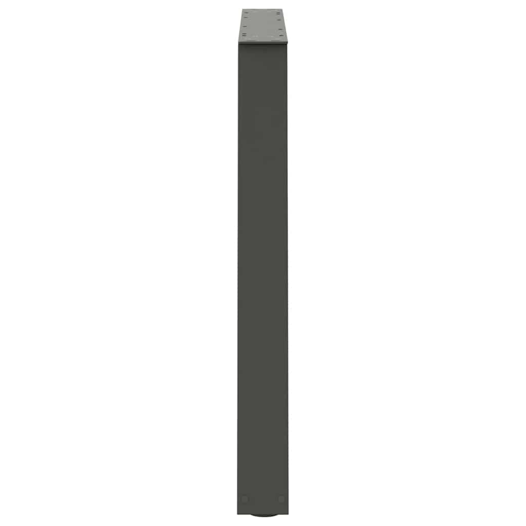 vidaXL Esstisch Beine V-Form 3 Stück Anthrazit 90x(72-73,3) cm Stahl
