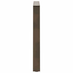 vidaXL Esstisch Beine V-Form 3 Stück Naturstahl 90x(72-73,3) cm Stahl