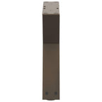 vidaXL Couchtischbeine 2 Stk. Naturstahl 40x(30-31,3) cm Stahl