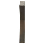 vidaXL Couchtischbeine 2 Stk. Naturstahl 50x(42-43,3) cm Stahl