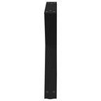 vidaXL Couchtischbeine 2 Stk. Schwarz 60x(42-43,3) cm Stahl