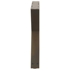 vidaXL Couchtischbeine 2 Stk. Naturstahl 60x(42-43,3) cm Stahl