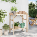 vidaXL Pflanztisch Natur 75 x 40 x 90 cm Massives Kiefernholz
