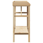 vidaXL Pflanztisch Natur 75 x 40 x 90 cm Massives Kiefernholz