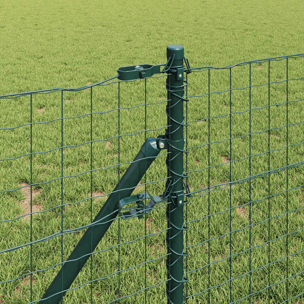 vidaXL Zaunpfosten 26 pcs Grün 3,2 x 3,2 x 80 cm