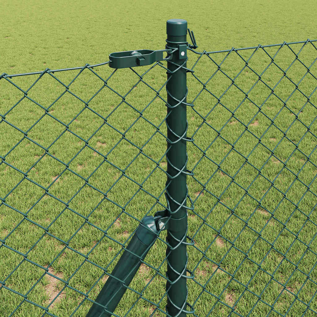 vidaXL Zaunpfosten Grün