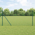 vidaXL Zaunpfosten Grün