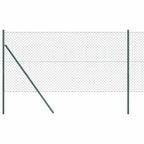 vidaXL Zaunpfosten Grün