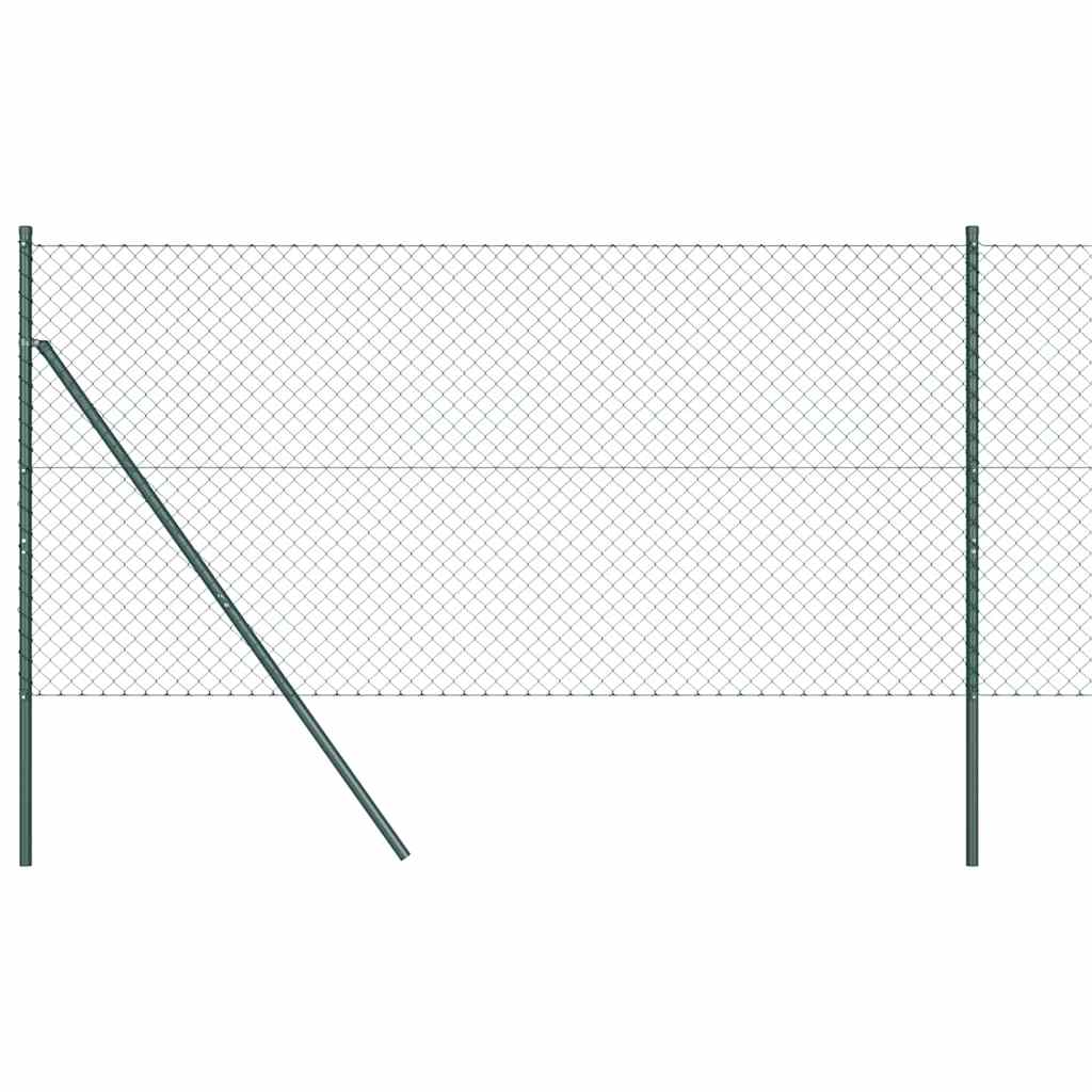 vidaXL Zaunpfosten Grün
