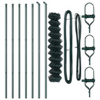 vidaXL Zaunpfosten Grün