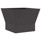 vidaXL Feuerstelle Schwarz 40 x 40 x 35 cm Stahl