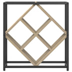 vidaXL Weinregal Sonoma-Eiche 51 x 18 x 52,5 cm Holzwerkstoff