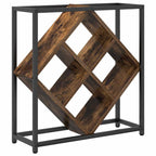 vidaXL Weinregal Geräucherte Eiche 51 x 18 x 52,5 cm Holzwerkstoff