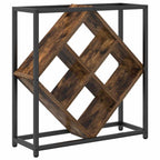 vidaXL Weinregal Geräucherte Eiche 51 x 18 x 52,5 cm Holzwerkstoff