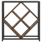 vidaXL Weinregal Geräucherte Eiche 51 x 18 x 52,5 cm Holzwerkstoff