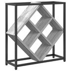 vidaXL Weinregal Graues Sonoma 51 x 18 x 52,5 cm Holzwerkstoff
