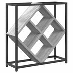 vidaXL Weinregal Graues Sonoma 51 x 18 x 52,5 cm Holzwerkstoff