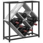 vidaXL Weinregal Graues Sonoma 51 x 18 x 52,5 cm Holzwerkstoff