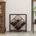 vidaXL Weinregal Altholz 51 x 18 x 52,5 cm Holzwerkstoff