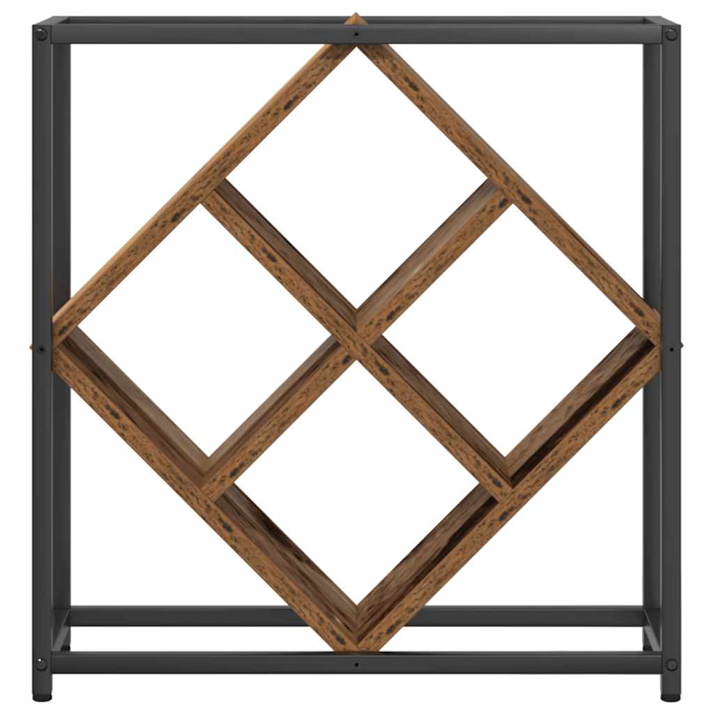 vidaXL Weinregal Altholz 51 x 18 x 52,5 cm Holzwerkstoff
