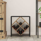vidaXL Weinregal Artisan-Eiche 51 x 18 x 52,5 cm Holzwerkstoff