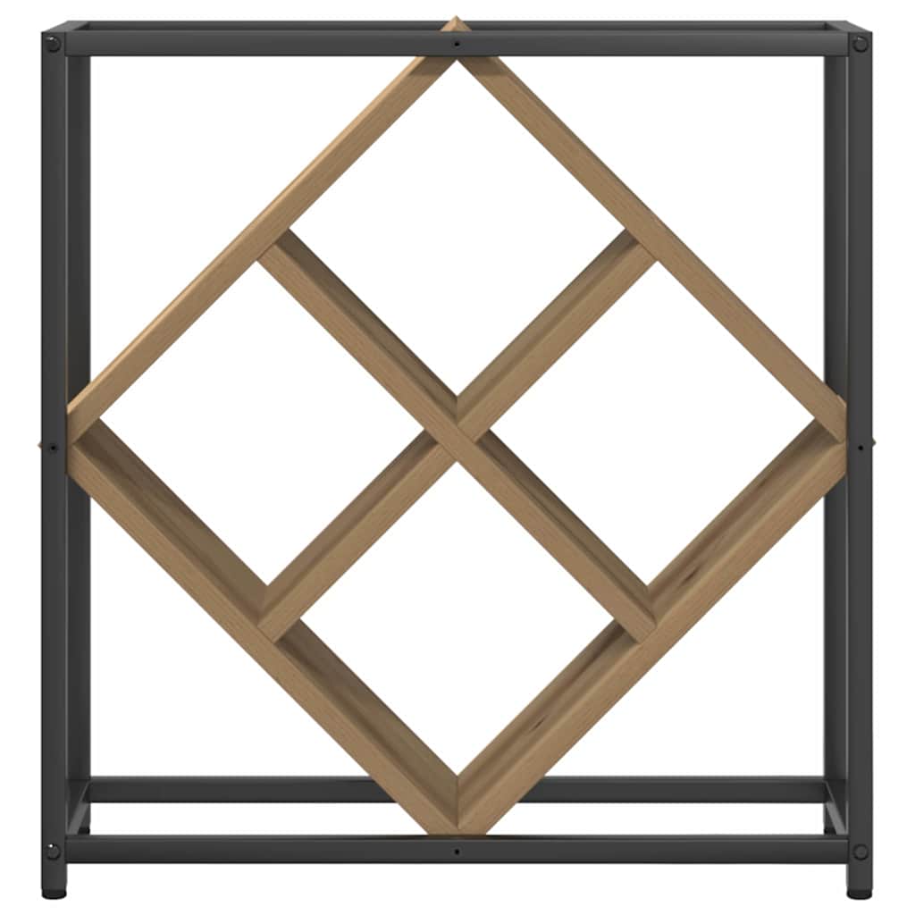 vidaXL Weinregal Artisan-Eiche 51 x 18 x 52,5 cm Holzwerkstoff