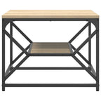 vidaXL Couchtisch Sonoma-Eiche 51 x 50 x 40 cm