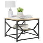 vidaXL Couchtisch Sonoma-Eiche 51 x 50 x 40 cm