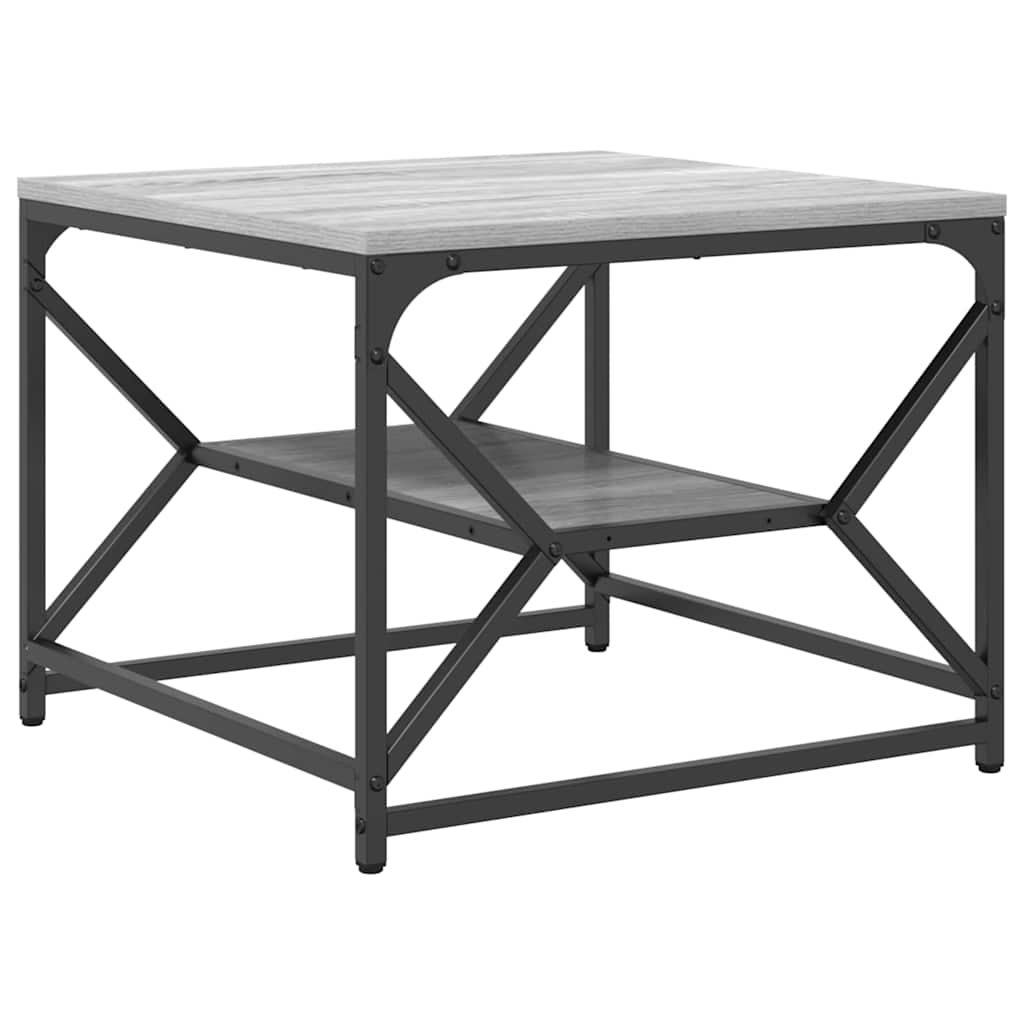 vidaXL Couchtisch Graues Sonoma 51 x 50 x 40 cm