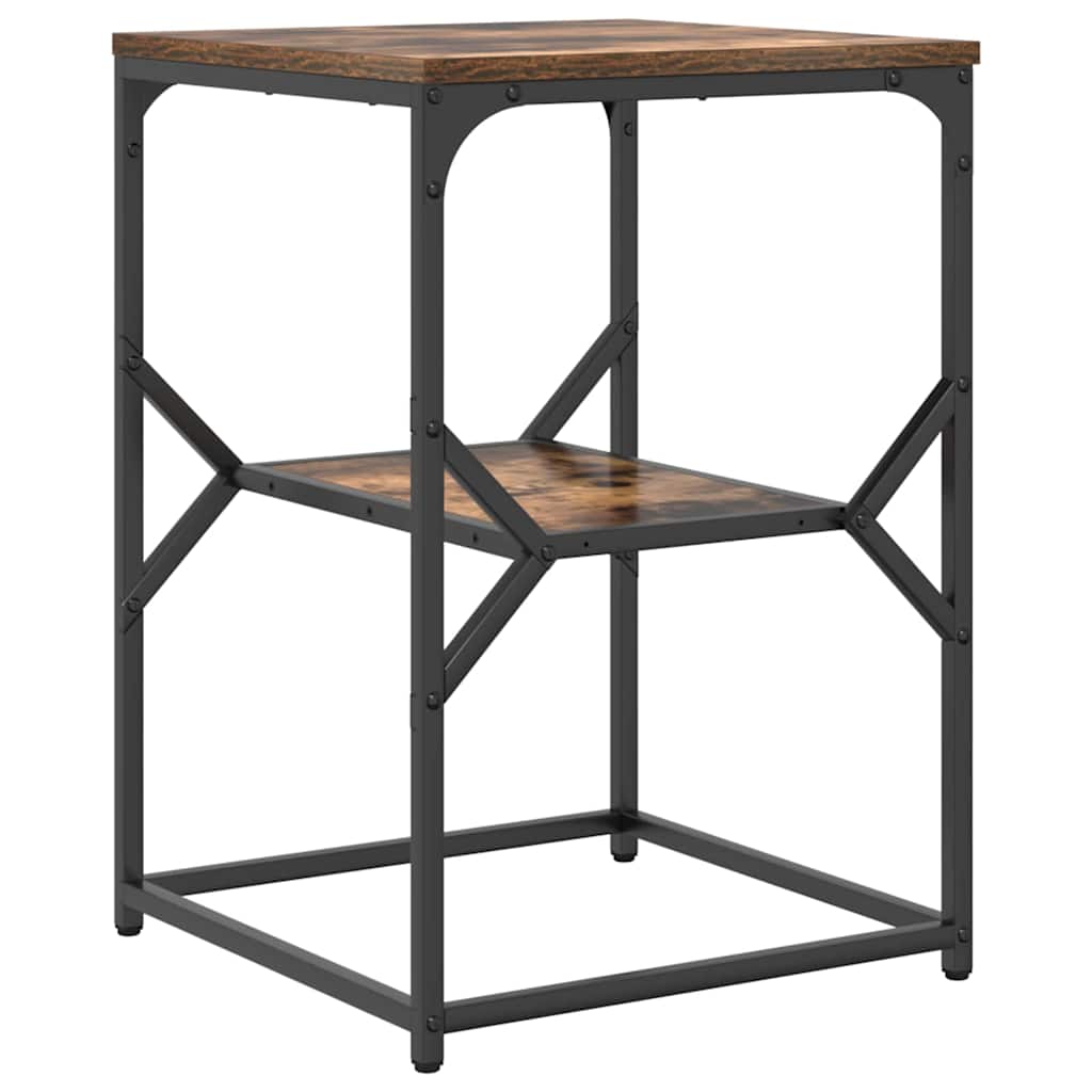 vidaXL Beistelltisch Geräucherte Eiche 41 x 40 x 60 cm