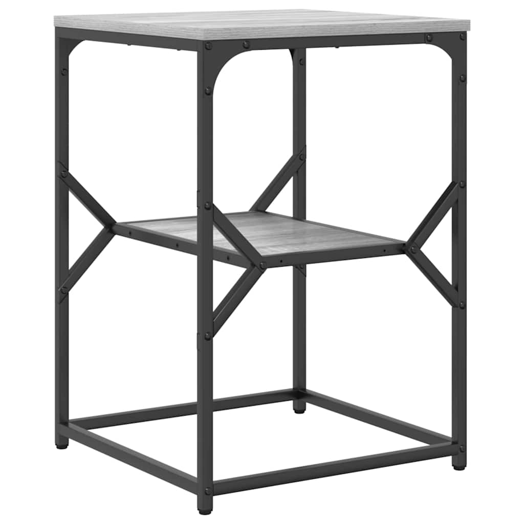 vidaXL Beistelltisch Graues Sonoma 41 x 40 x 60 cm