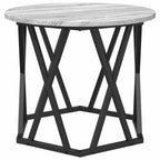 vidaXL Beistelltisch 2 pcs Graues Sonoma Ingenieure Holz und Stahl