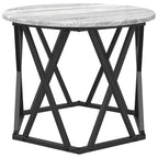 vidaXL Nesting Beistelltisch 3 pcs Graues Sonoma