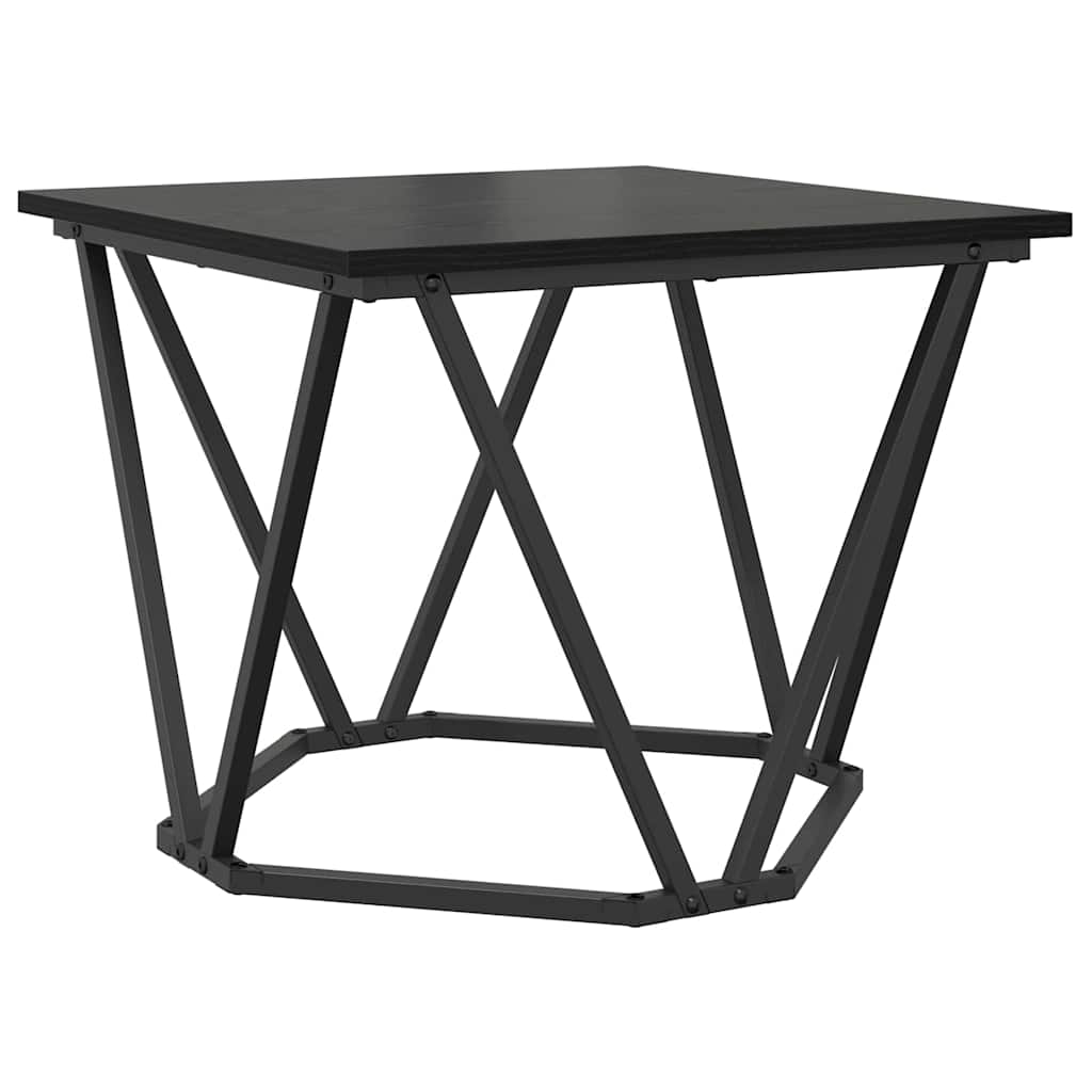 vidaXL Beistelltisch-Set 2 pcs Schwarze Eiche 50 x 50 x 40 cm