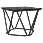 vidaXL Couchtisch 3 pcs Schwarz Eichen-Optik Ingenieure Holz und Stahl