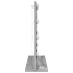 vidaXL Waschtischspiegel Rechtwinklig Graues Sonoma 60 x 55 x 18 cm