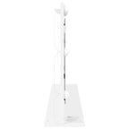 vidaXL Waschtischspiegel Rechtwinklig Weiß 100 x 55 x 18 cm