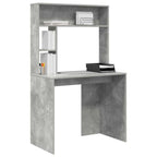 vidaXL Schreibtisch Beton Grau 91 x 50 x 149 cm Holzwerkstoff