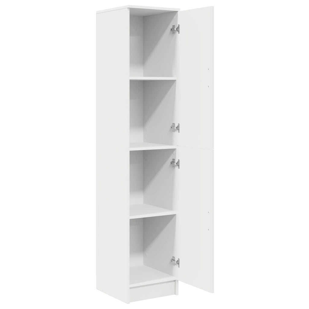 vidaXL Highboard Weiß 35 x 39 x 168 cm