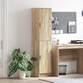 vidaXL Highboard Sonoma-Eiche 35 x 39 x 168 cm