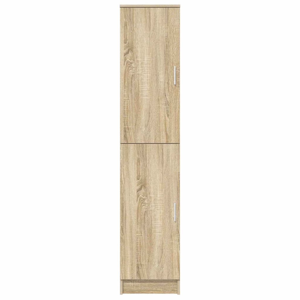 vidaXL Highboard Sonoma-Eiche 35 x 39 x 168 cm