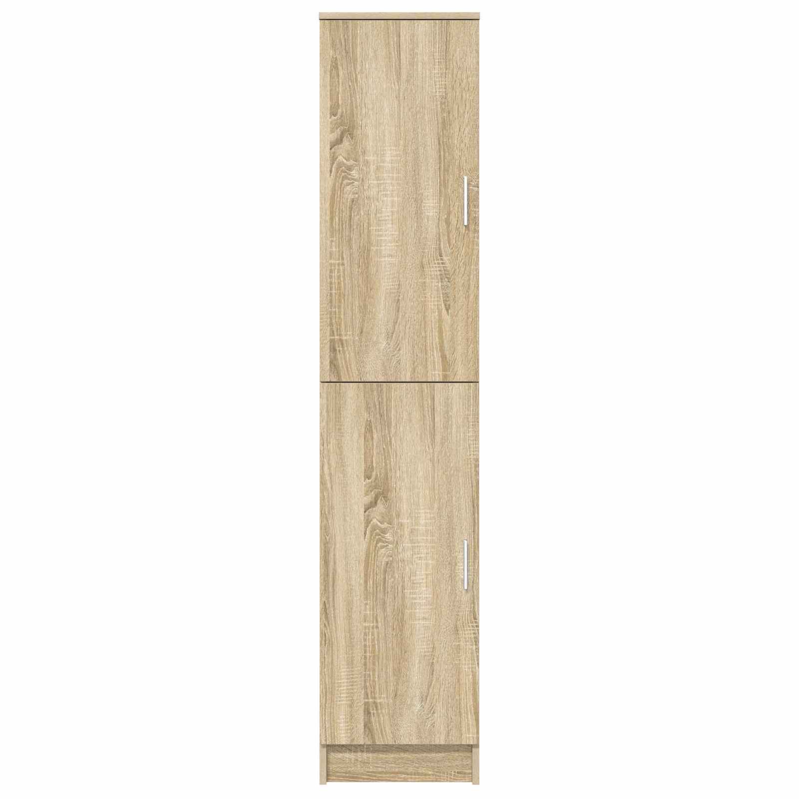 vidaXL Highboard Sonoma-Eiche 35 x 39 x 168 cm