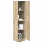 vidaXL Highboard Sonoma-Eiche 35 x 39 x 168 cm