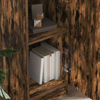 vidaXL Highboard Geräucherte Eiche 35 x 39 x 168 cm