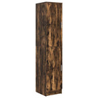 vidaXL Highboard Geräucherte Eiche 35 x 39 x 168 cm