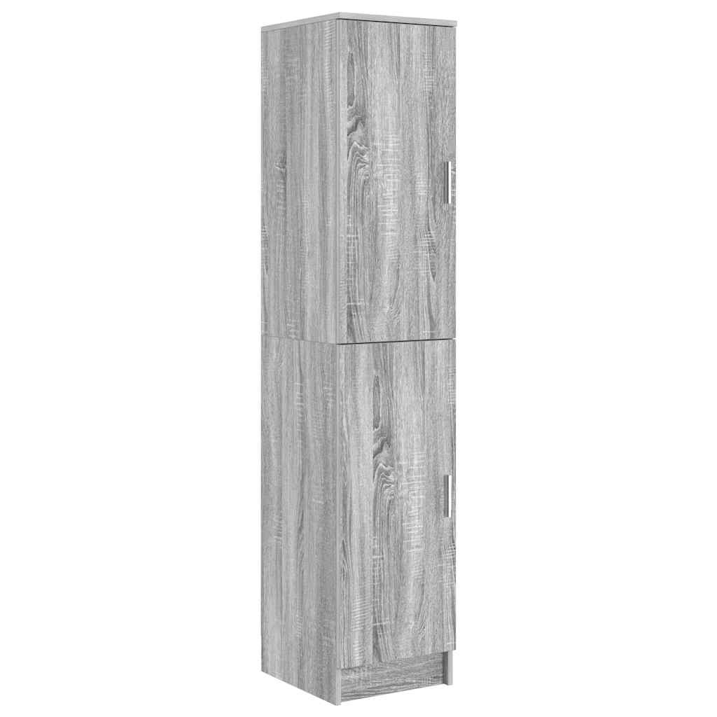vidaXL Highboard Graues Sonoma 35 x 39 x 168 cm
