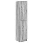 vidaXL Highboard Graues Sonoma 35 x 39 x 168 cm