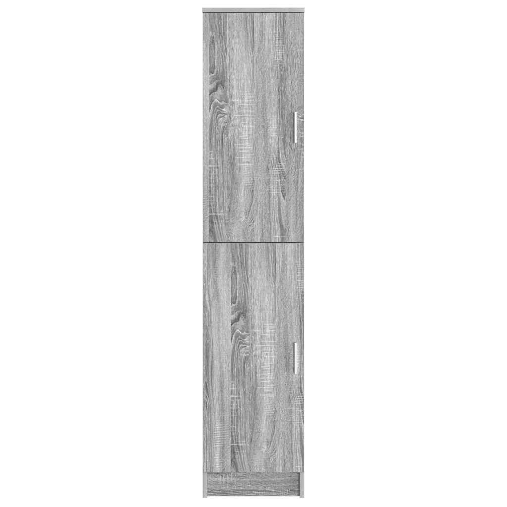 vidaXL Highboard Graues Sonoma 35 x 39 x 168 cm